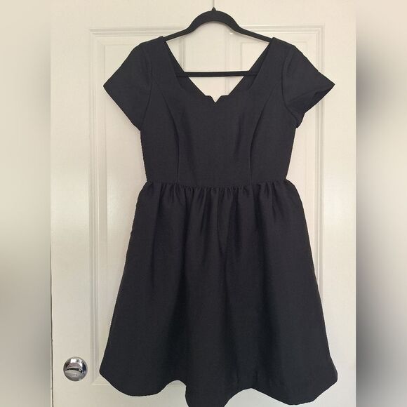 Ochirly Black Mini Dress Size M - Picture 1 of 6